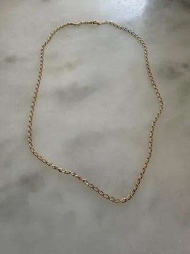 Corrente Pierre Cardin folheada a ouro 55cm