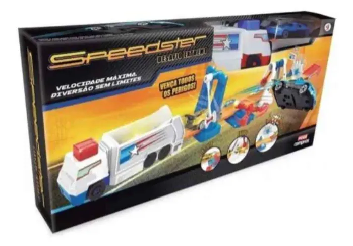 Speedster Desafio Extremo Brinquedo Infantil - Caminhão de Corrida