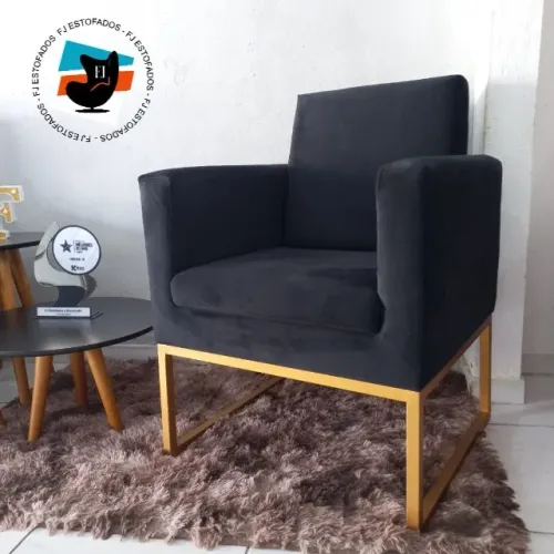 Poltrona Áustria de metalon 