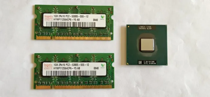 Processador Intel Core 2 Duo T7250 + 2gb DDR2 667MHz