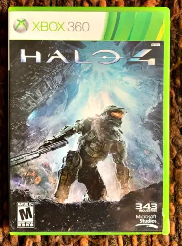 HALO 4 ORIGINAL XBOX 360 COMPLETO COM 2 DISCOS ACEITO OLX PAY