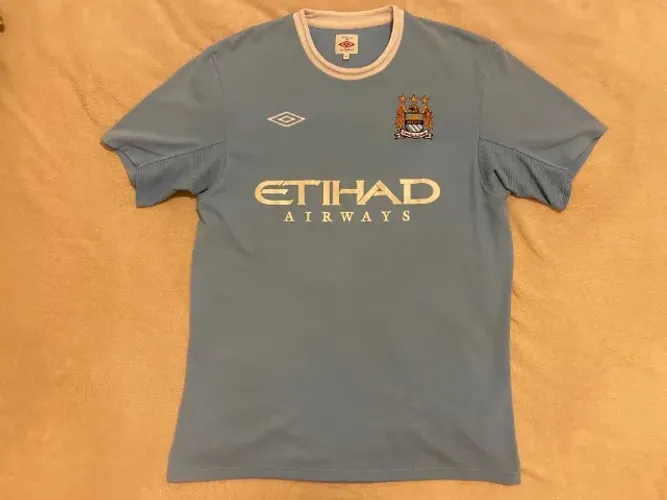 Camisa Futebol Manchester City 2009 / 2010 Tam. G (Usado)