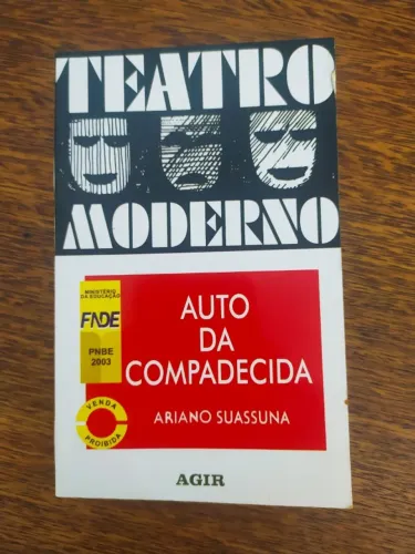 Livro Auto Da Compadecida De Ariano Suassuna
