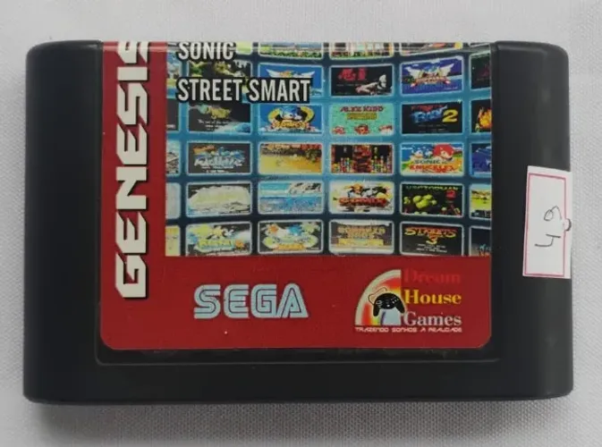 Sonic e Street Smart Mega Drive