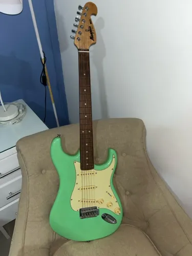 Guitarra Memphis MG32 Sunburst Verde