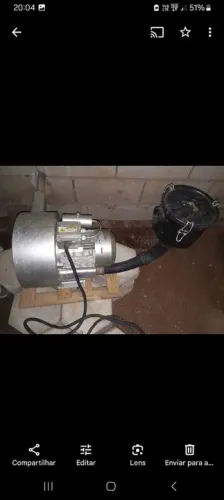 Compressor Radial Psicultura Novo com Filtro de Ar