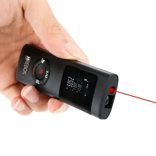 Trena a Laser HREBOS IF-297 - Mede até 40 Metros com Precisão!