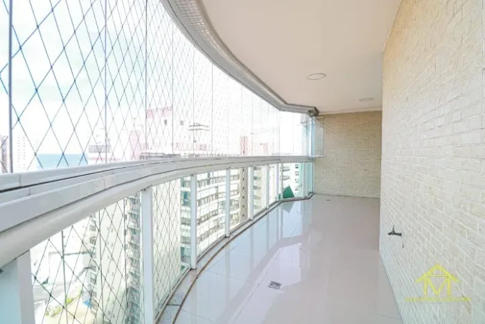3 quartos de luxo com vista para o mar Ed. Ilha de Itatiaia Cód: 23187 R