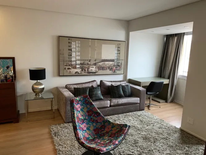 ALUGO APTO. MOBILIADO 72 M2. com 2 quartos em Vila Nova Conceição - São Paulo - SP