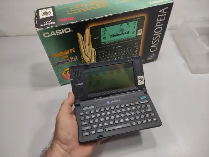 Casio Cassiopeia A-11 Palmtop Handheld Pc Win Funciona P7n (Usado)