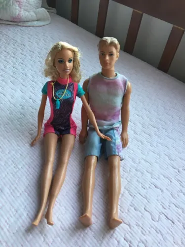 Boneca Barbie e Ken - Sea World