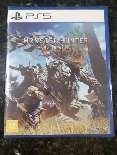 Monster Hunter Wilds - PS5 novo lacrado 