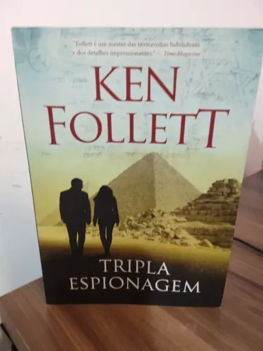 Livro Tripla Espionagem - Ken Follett