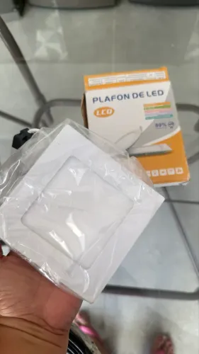 Spot de led quadrado 6w 