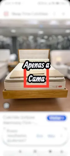Estrutura Cama Box Queen Madeira Maciça - Apenas a Cama