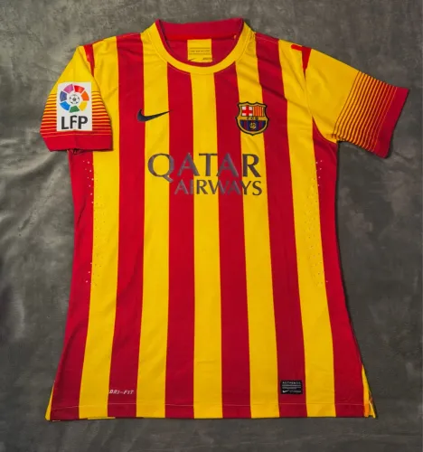 Camisa Barcelona 2013 - De jogo - Xavi