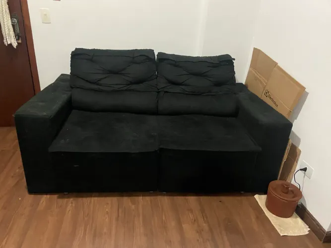 Sofá 2 lugares reclinável