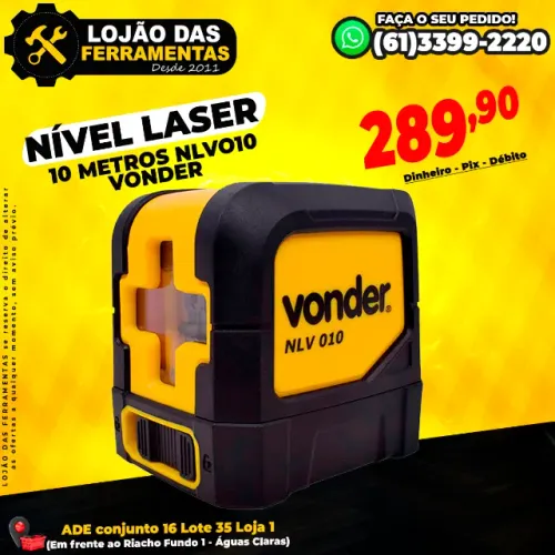 Nível Laser 10 Metros Nlvo10 Vonder