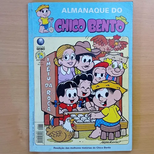 Gibi revista em quadrinhos Almanaque do Chico Bento N°72 Editora Globo 2002