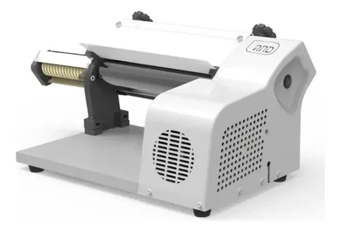 LAMINADOR DE MASSAS ELÉTRICO BRANCO ROLO 28 CM 