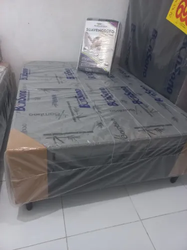 Cama Box Casal Bon Sono 5cm de espuma