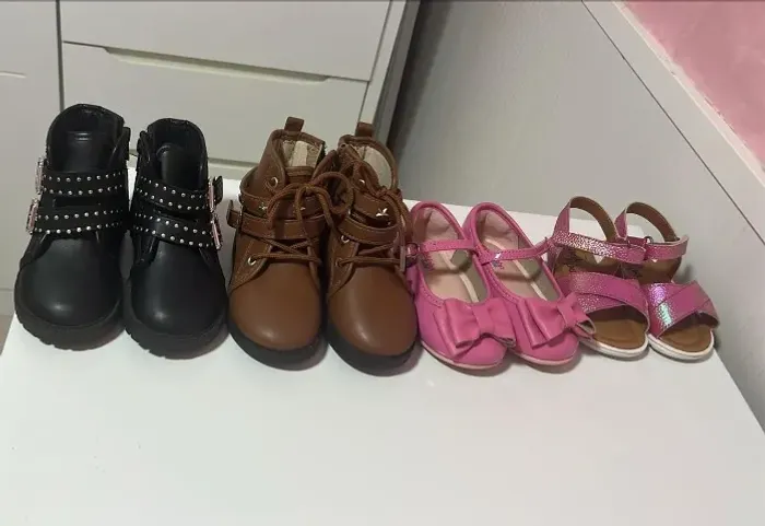 Sapatinhos Infantis Molekinha Bebê Femininos