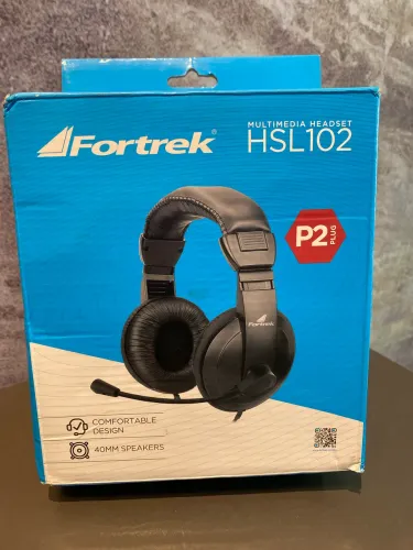 Fortrek Hsl-102 - Fone Multimídia, P2 Plug, Preto Hsl102
