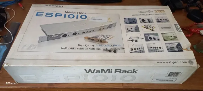 Interface de áudio ESPIOIO WaMi Rack