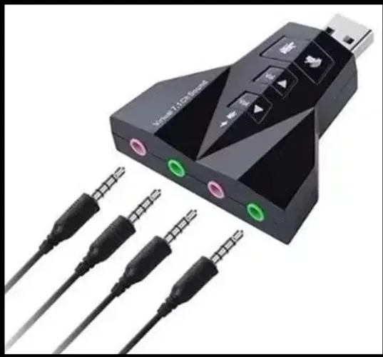 Problema com a placa de som do seu PC-Notebook Adaptador USB Exbom SOM de alta qualidade