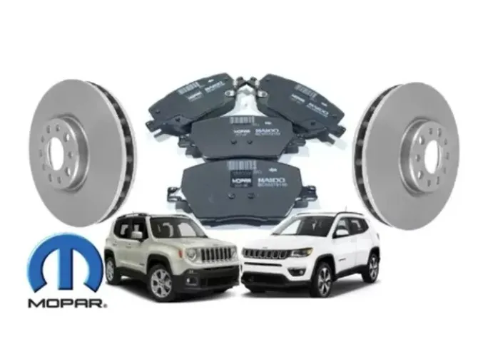 Pastilha Freio + Discos Original Mopar Jeep Renegade Compass Fiat Toro