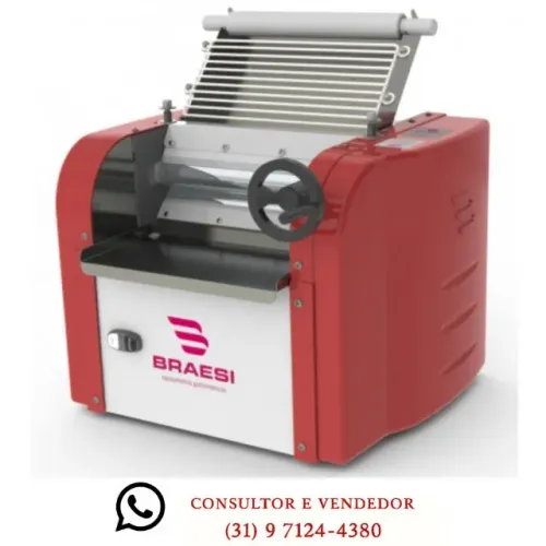 Cilindro De Massas Braesi 30cm 2kg Cb-30-Bivolt