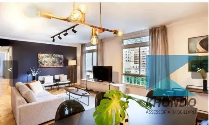 Apartamento reformado no Jardins, 135 Metros