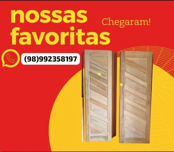 PORTAS DE MADEIRA NA PROMOÇÃO!!!