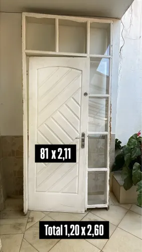 Porta maciça 1,20x2,60