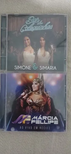 Kit cd Simone e Silmara  e Marcia Felipe 
