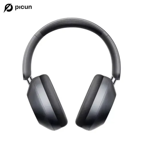 Headset Sem Fio Picun F6, Bluetooth 5.4, ANC, 120h Reprodução, c/ Cancelamento de Ruído
