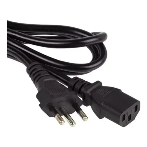 Cabo de força para computador (Novo)