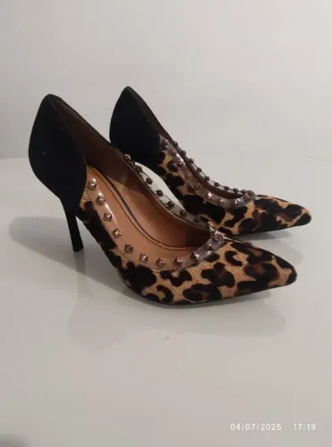 Scarpin Onça Pelô Arezzo