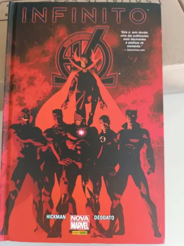 Infinito - capa dura - Novos Vingadores - Panini Comics