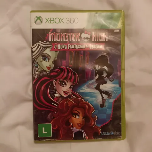 Jogo Original Xbox 360 - Monster High: O Novo Fantasma Da Escola (Raro, ótimo estado)