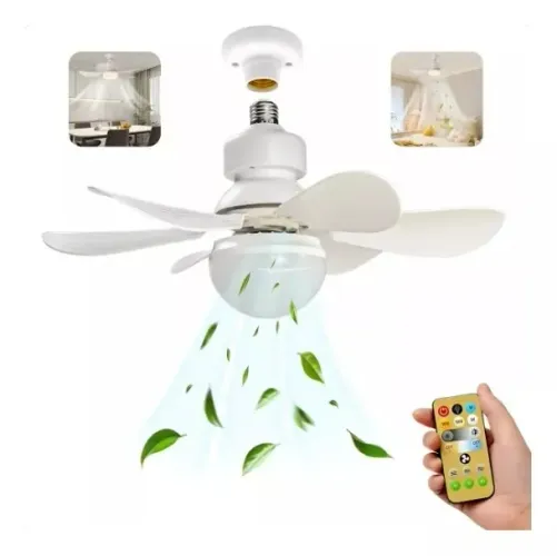 Lampada Led 30w com Ventilador de teto