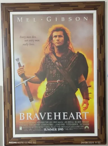 Poster 1200x900mm Braveheart - Coração Valente