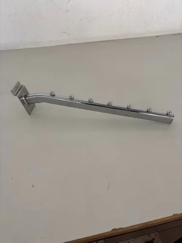 Acessório painel canaletado braço cromado