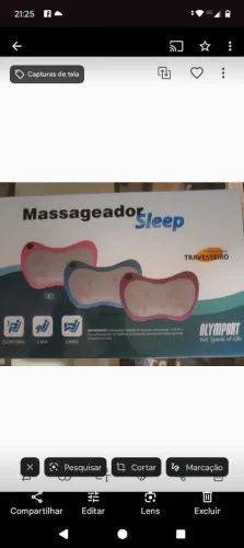 Aparelho para dor no corpo Sleep Travesseiro - Olympot