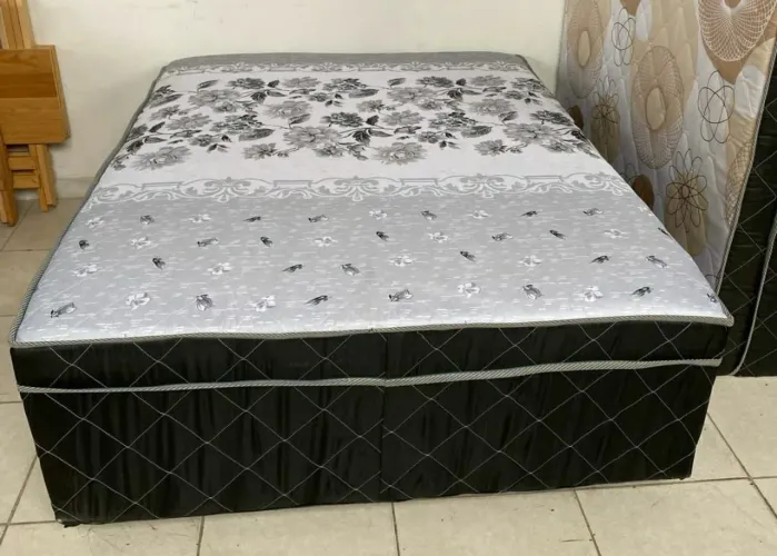 Cama box casal espuma conjugados