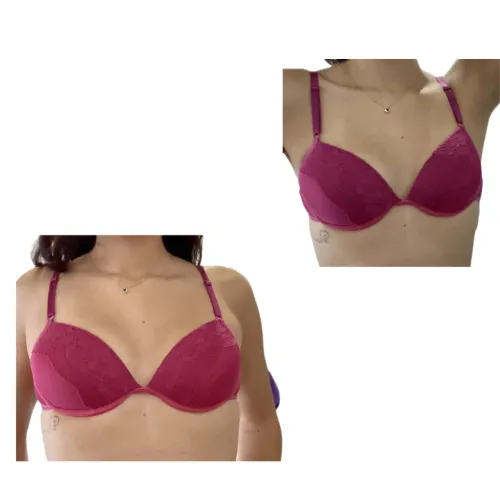 sutiã rosa novo