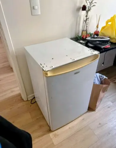 Frigobar Gelando perfeitamente 