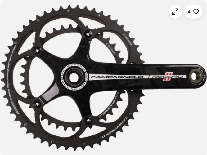 Pedivela NOS Campagnolo 2014 RECORD 11 velocidades ultratorque