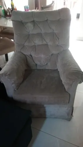 Poltrona Papai cinza 