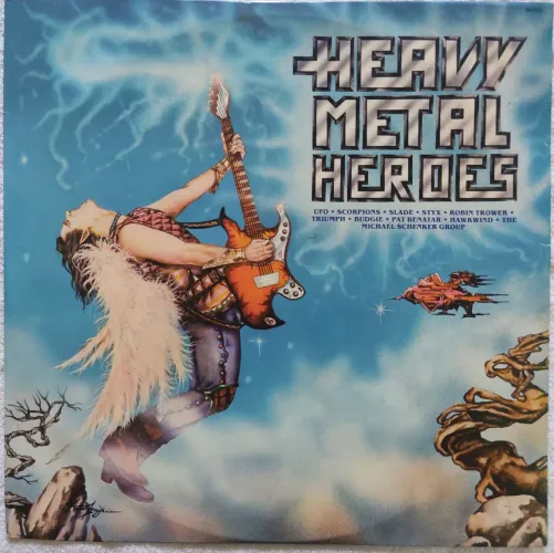Heavy Metal Heroes - Coletânea LP Disco de vinil